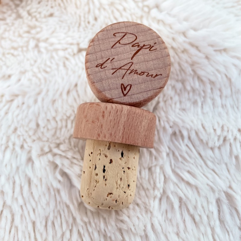 Bouchon "Papi d'Amour"