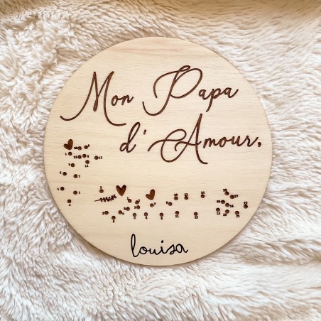 Affiche à relier - Je t'aime Papa