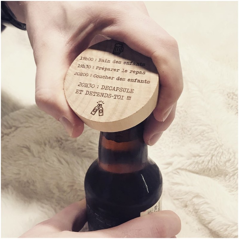 Décapsuleur Aimanté