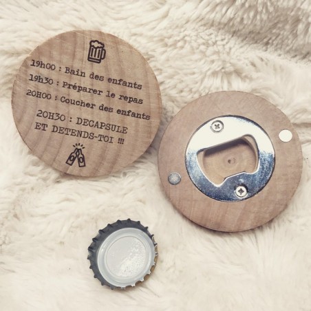 Décapsuleur Aimanté