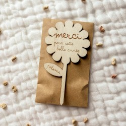 Kit Graines + Fleur en Bois