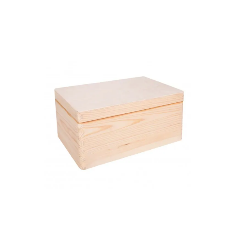 Grande boîte en bois personnalisée 30x20 – Coffret souvenirs et rangement