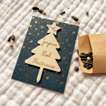 Kit Graines Sapin – Cadeau Noël à personnaliser 🎄