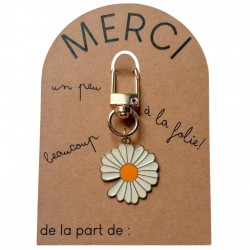 Porte-Clé Merci Marguerite