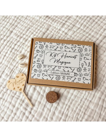 Kit Haricot Magique Mamie – Cadeau fête des grands-mères 🌱
