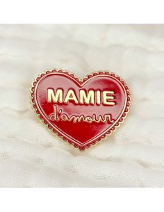 Pin’s Mamie d’amour – Cadeau pour la fête des grands-mères 2