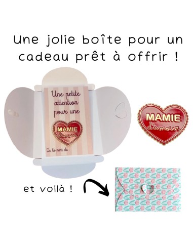 Pin’s Mamie d’amour – Cadeau pour la fête des grands-mères