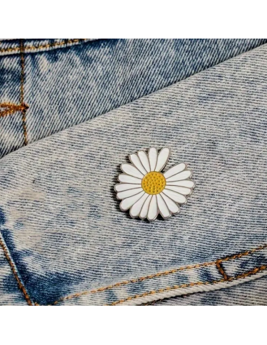 Pin's Marguerite Merci Maîtresse – Carte Personnalisable