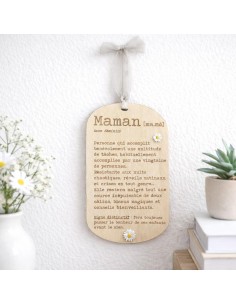 Médaillon Maman Gravé – Cadeau Fête des Mères 2