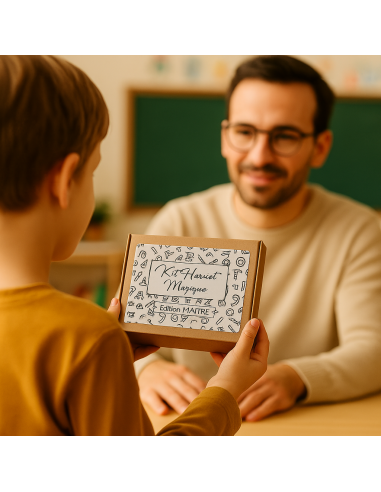 Kit Haricot Magique Maître – Cadeau Fin d'Année Ecole 🌱