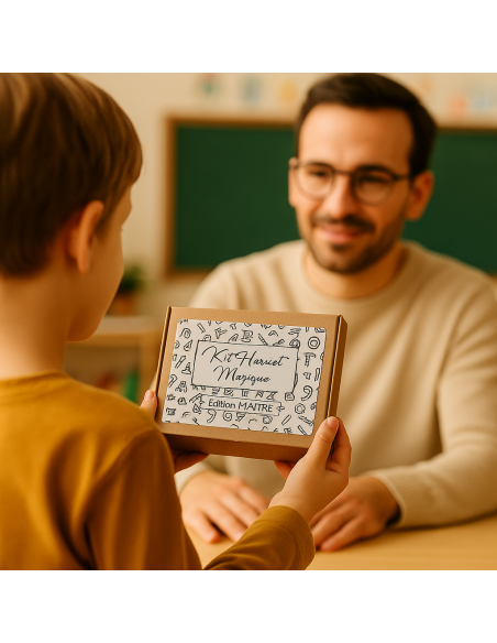 Kit Haricot Magique Maître – Cadeau Fin d'Année Ecole 🌱