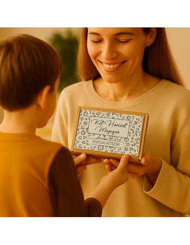 Kit Haricot Magique ATSEM – Cadeau Fin d'Année Ecole 🌱