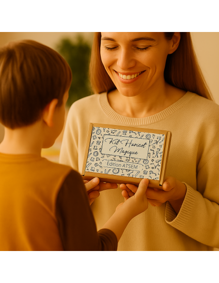 Kit Haricot Magique ATSEM – Cadeau Fin d'Année Ecole 🌱