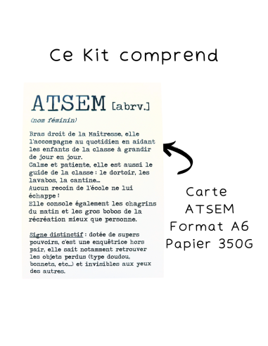 Kit Haricot Magique ATSEM – Cadeau Fin d'Année Ecole 🌱