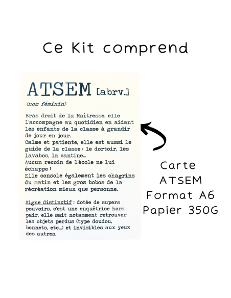 Kit Haricot Magique ATSEM – Cadeau Fin d'Année Ecole 🌱