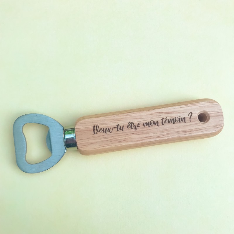 Décapsuleur en Bois